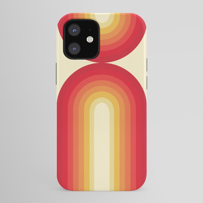 70s Retro Sun iPhone Case
