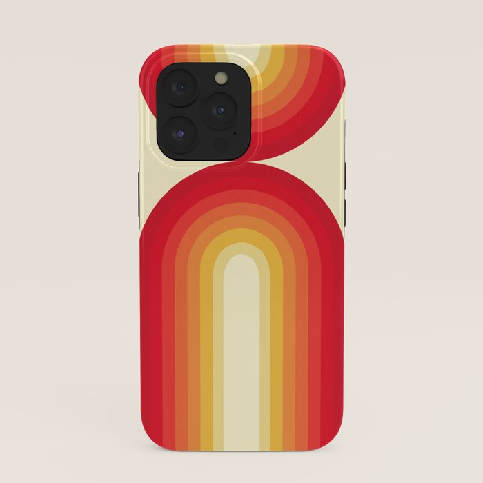 70s Retro Sun iPhone Case
