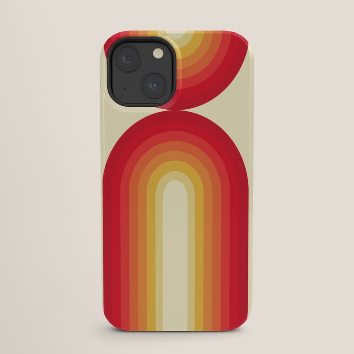 70s Retro Sun iPhone Case