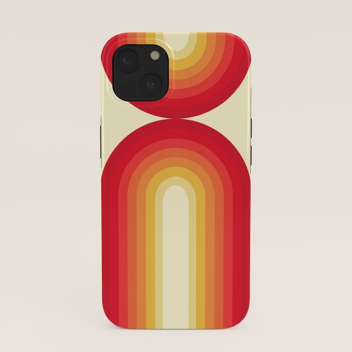 70s Retro Sun iPhone Case