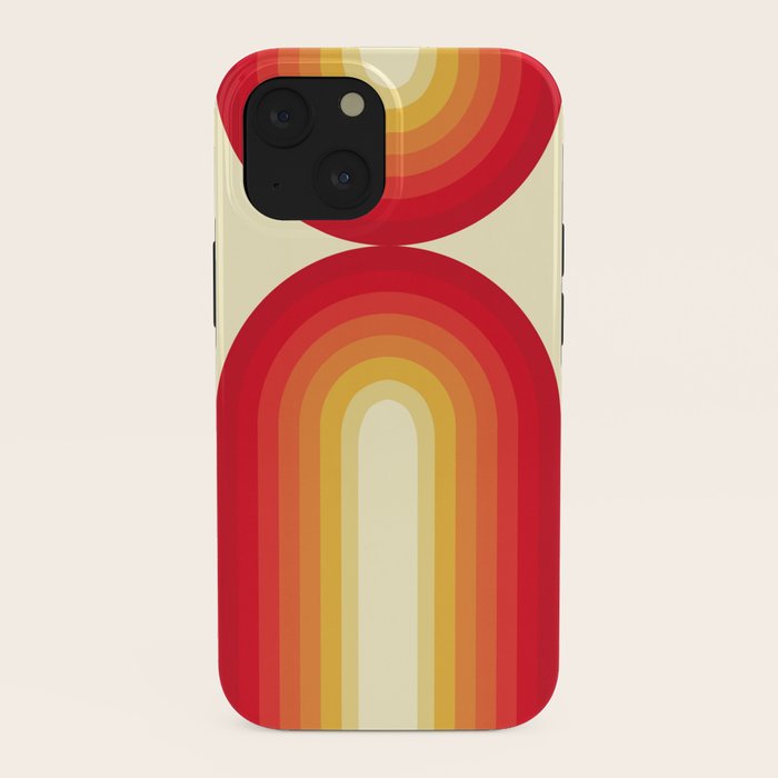 70s Retro Sun iPhone Case