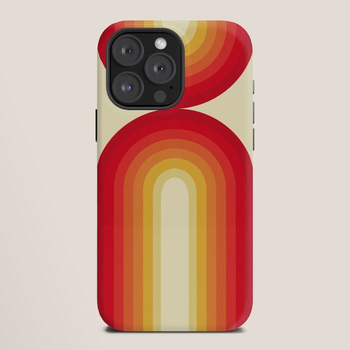 70s Retro Sun iPhone Case