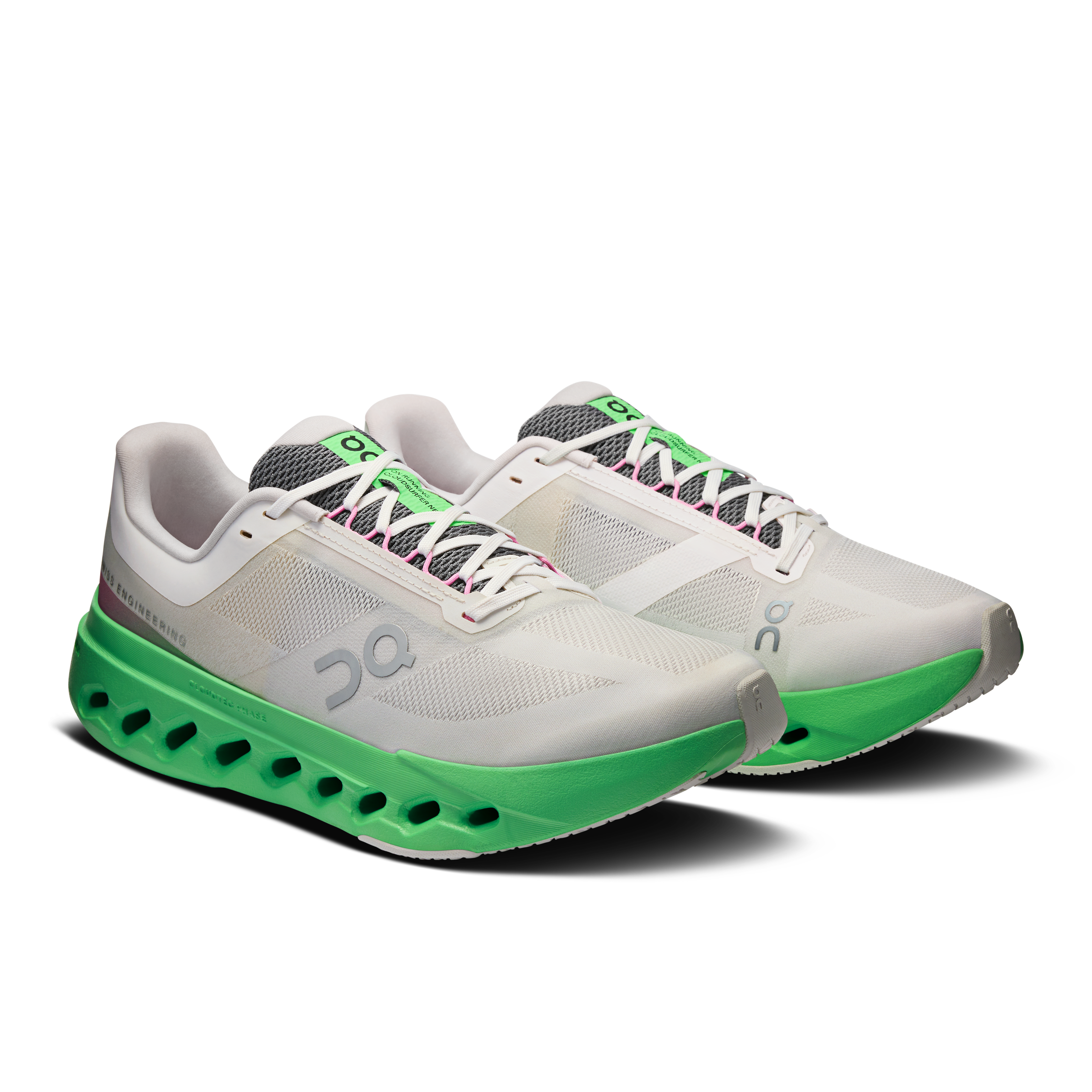 On Running Men's Cloudsurfer Next Shoes - Wolf / Honeydew