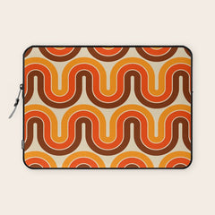 70s Retro Vintage Style 821 Autumn Laptop Sleeve
