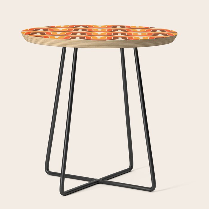 70s Retro Vintage Style 821 Autumn Side Table