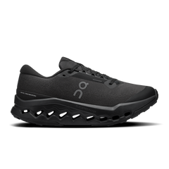 On Running Women's Cloudsurfer Trail 2 Waterproof Shoes - Black / Black