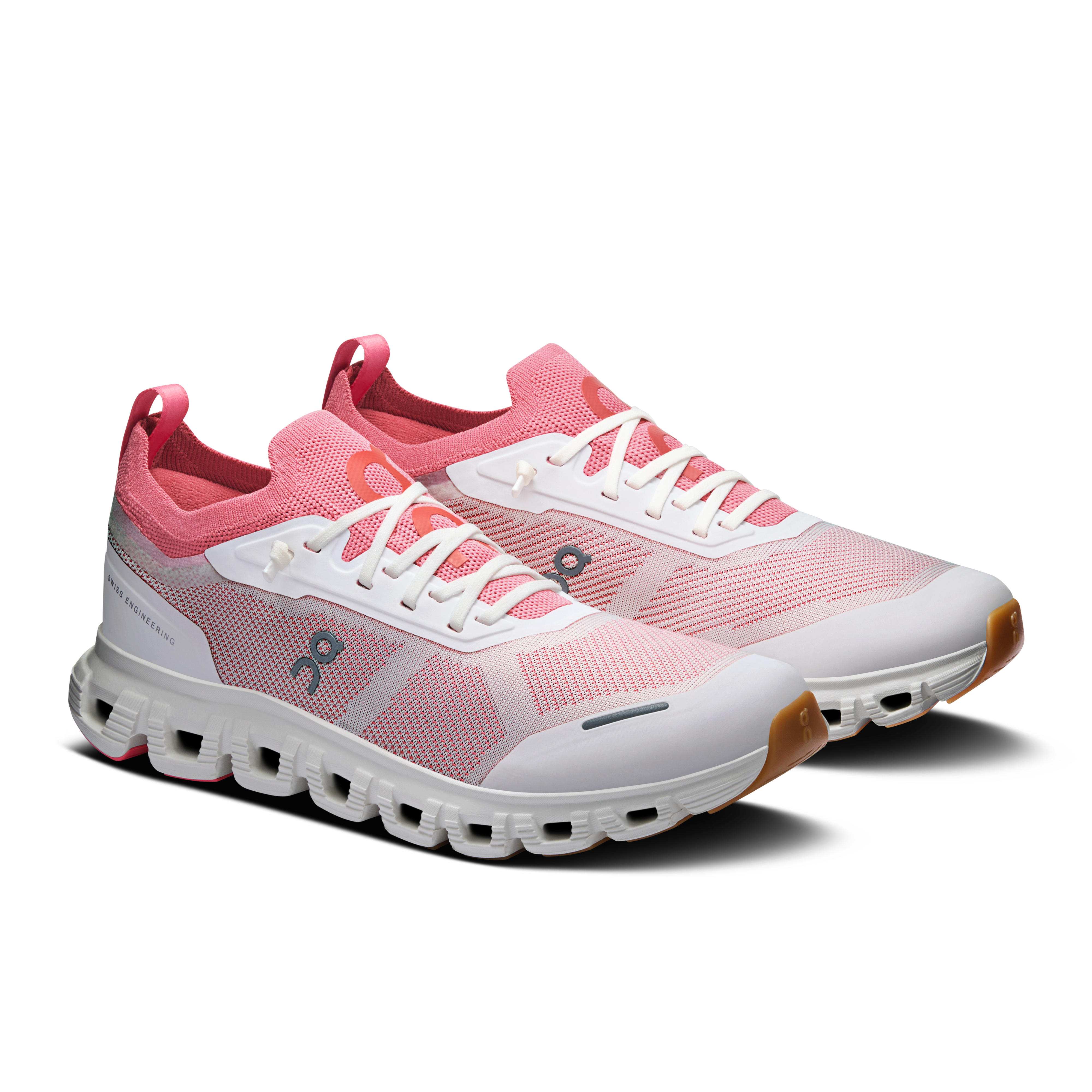 On Running Women's Cloud 6 Versa Shoes - Ivory / Camellia