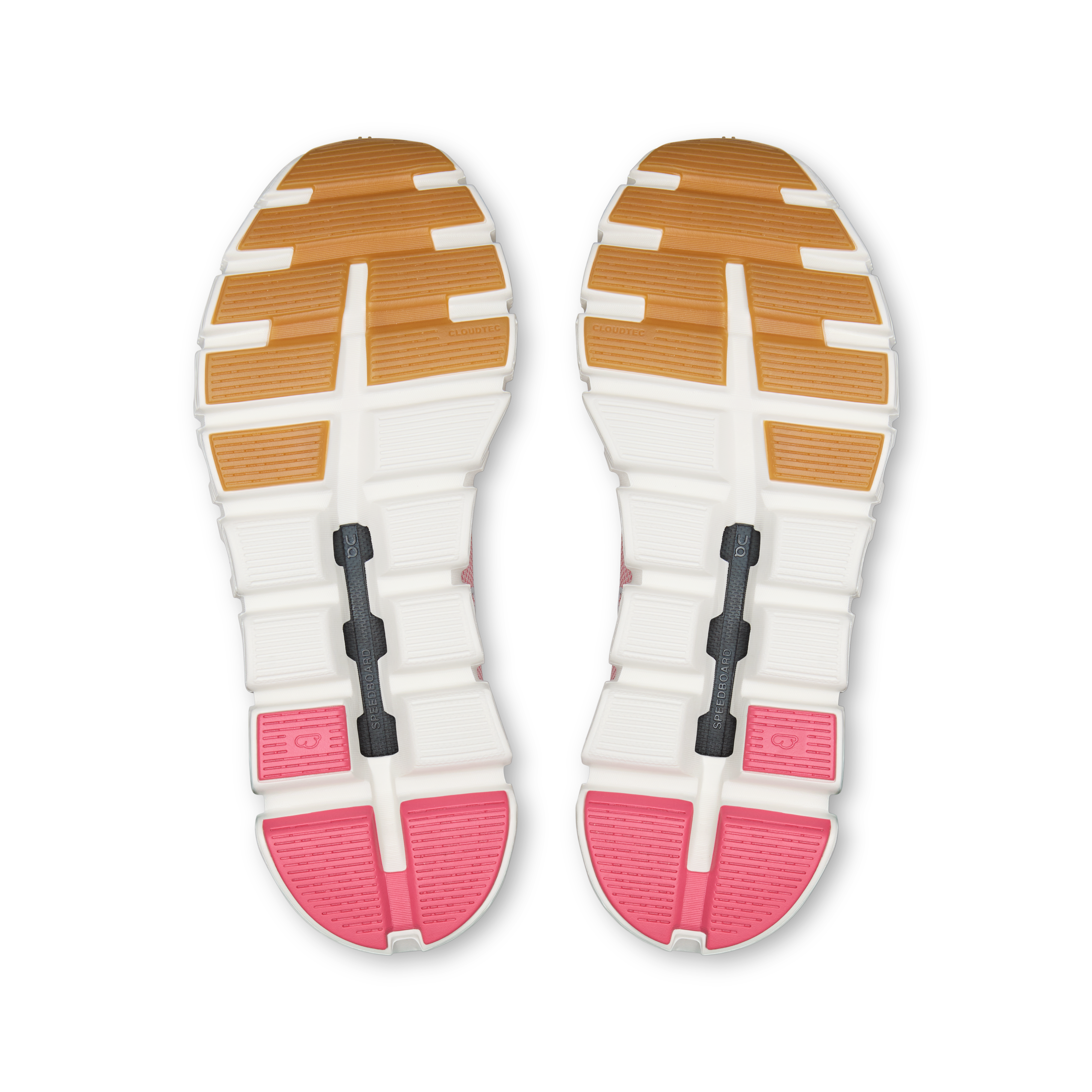 On Running Women's Cloud 6 Versa Shoes - Ivory / Camellia