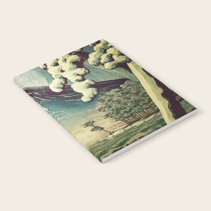 5 Lakes at Moonlight Notebook