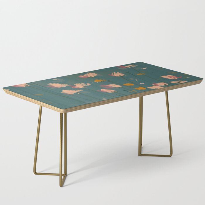 A Field Of Flowers Bloom Coffee Table