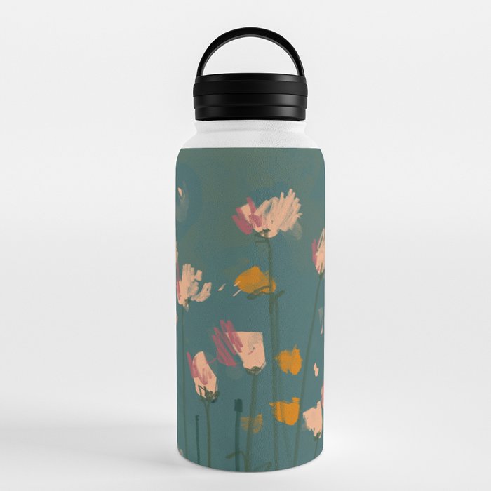 A Field Of Flowers Bloom Water Bottle