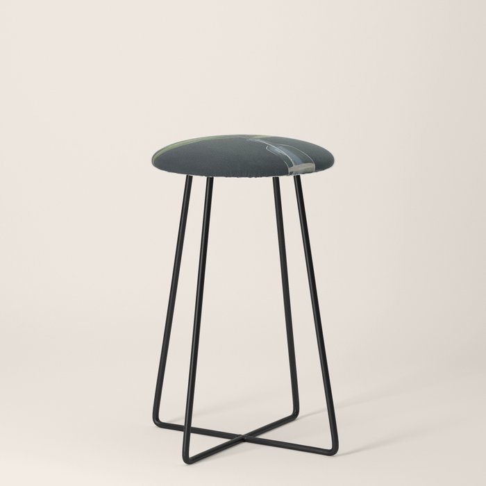 A flower in a vase Stool