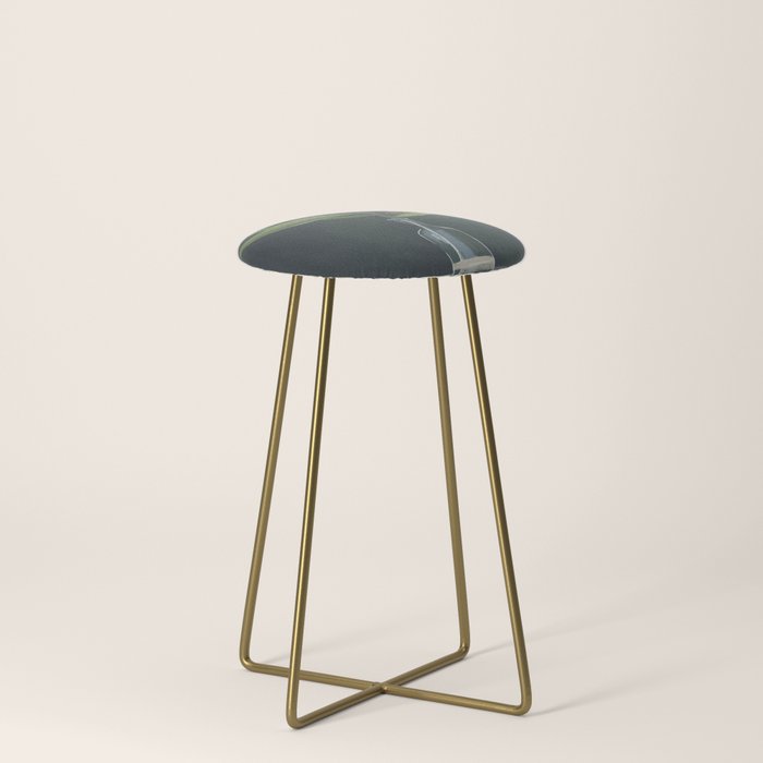 A flower in a vase Stool