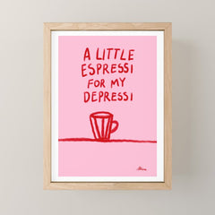 A Little Espressi  Mini Art Print