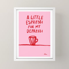 A Little Espressi  Mini Art Print