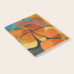 A Floral Palette of Colorful Petals Notebook