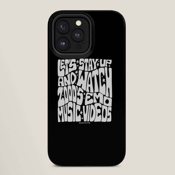 2000's Emo Music Video iPhone Case