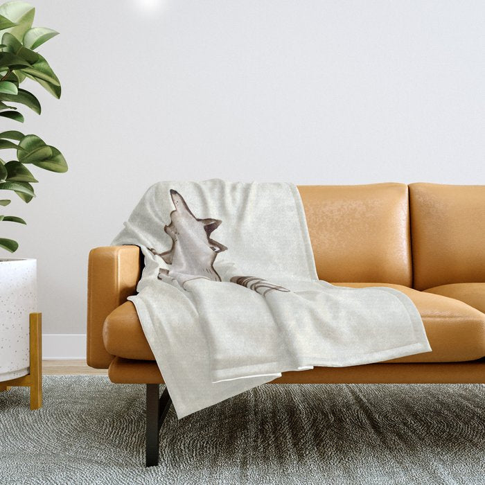 "I'm So Happy" - Dog Throw Blanket