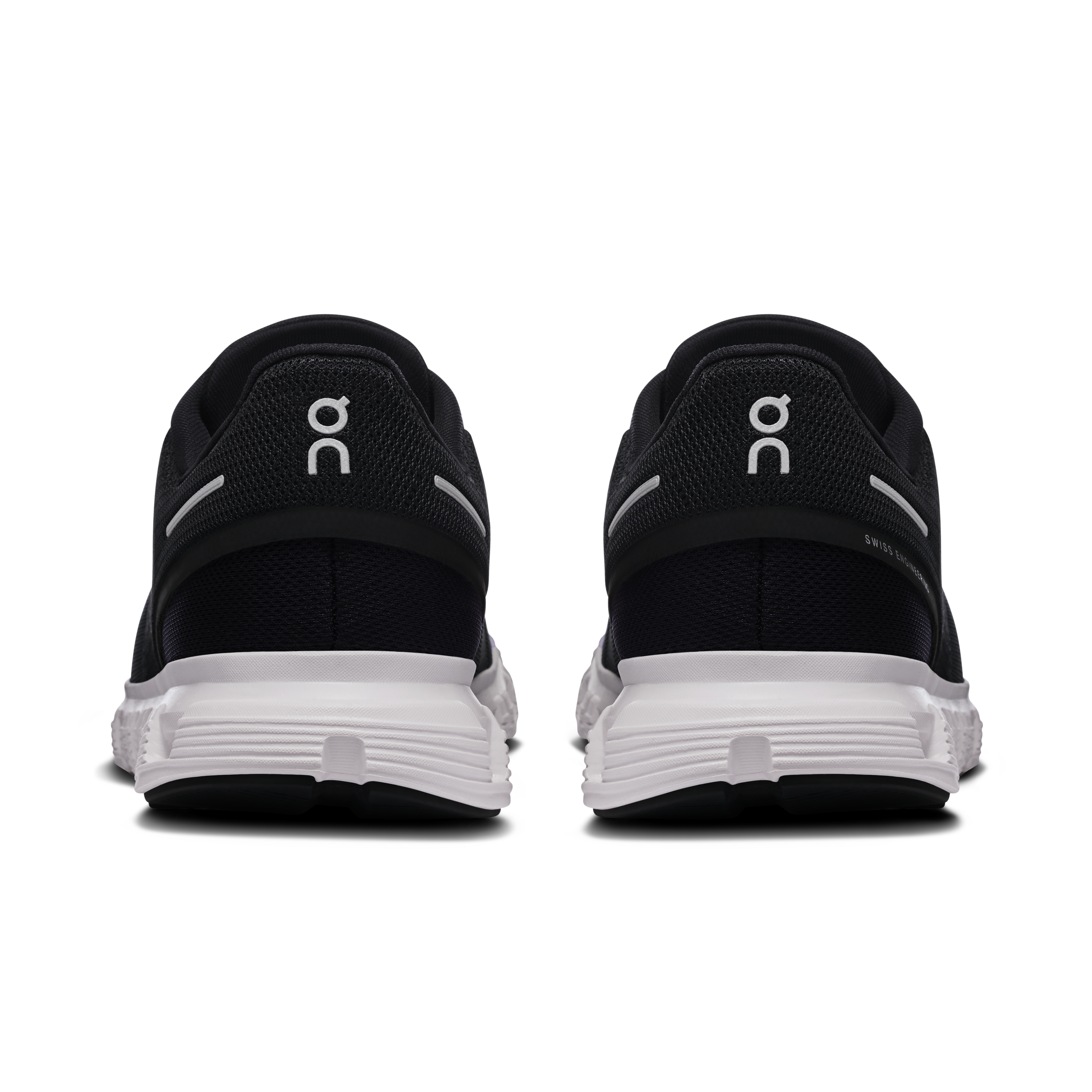On Running Women's Cloud 6 Wide Shoes - Black / White