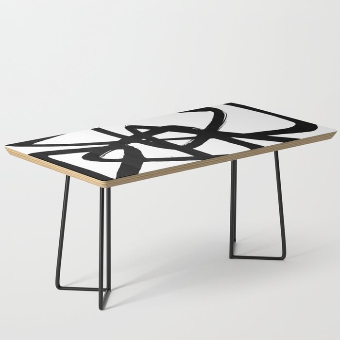 A Family Of Five White Background Coffee Table