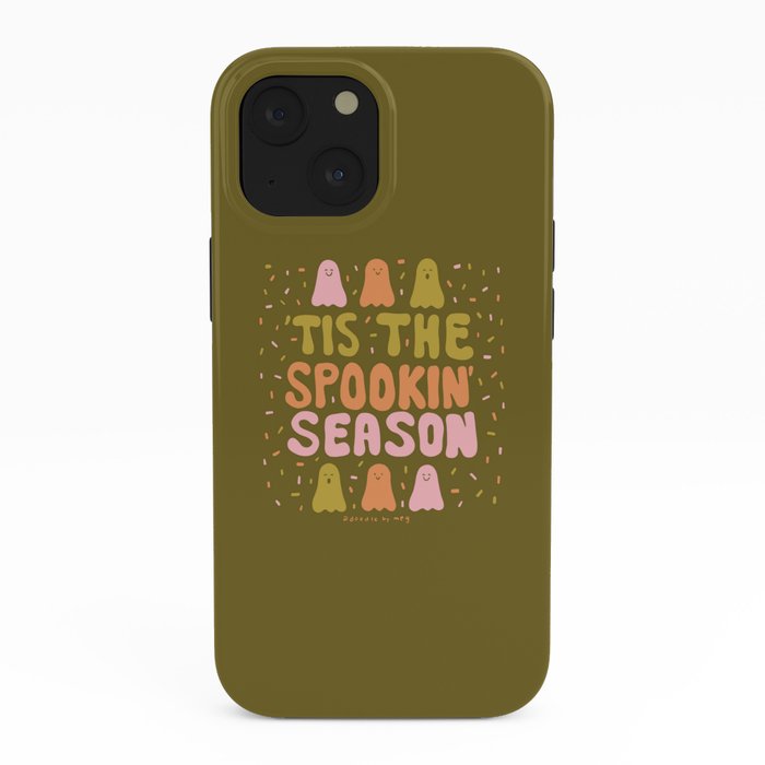 Tis the Spookin Season in Green iPhone Case