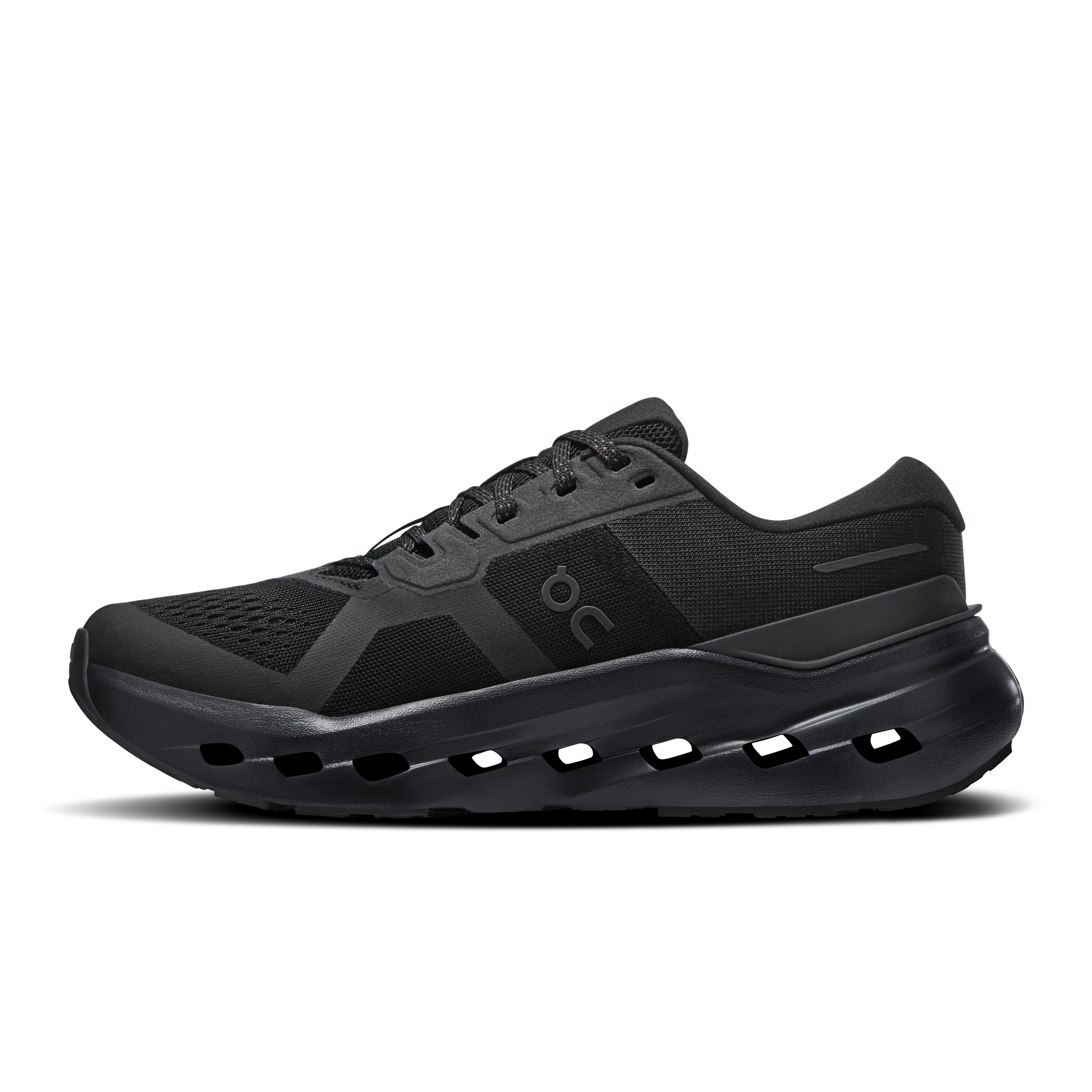On Running Men's Cloudrunner 3 Shoes - Black / Black