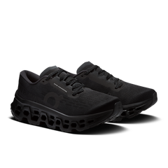 On Running Women's Cloudmonster 3 Wide Shoes - Black / Black