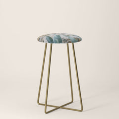 A few steps from the ocean | Fine art Croatia travel photography print | Coastal sea wall art Stool
