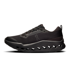 On Running Women's Cloudsurfer Trail 2 Shoes - Black / Black