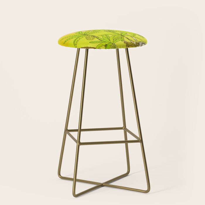 a frame simple living // banana pancakes // retro surf art by surfy birdy Stool