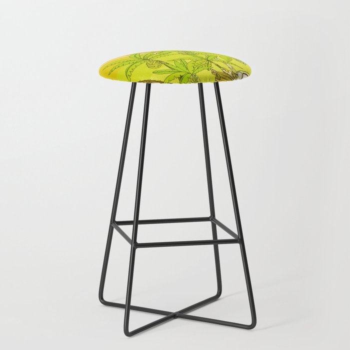 a frame simple living // banana pancakes // retro surf art by surfy birdy Stool