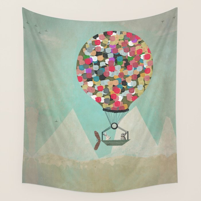 a little adventure Wall Tapestry