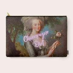 Champagne Diet' Marie Antoinette  Carry All Pouch