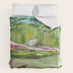 A Georgia Golf Course Duvet Cover