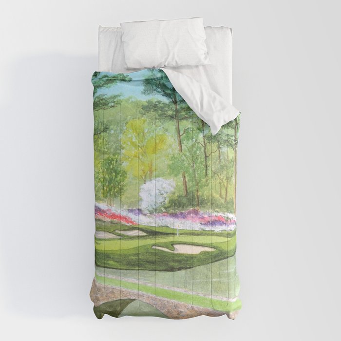 A Georgia Golf Course Comforter