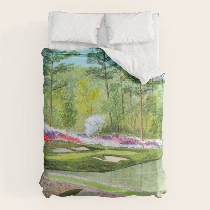 A Georgia Golf Course Duvet Cover