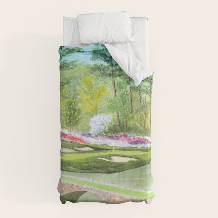 A Georgia Golf Course Duvet Cover