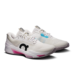 On Running Men's The Roger Pro Fire Shoes - White / Pink