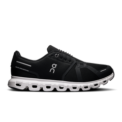 On Running Men's Cloud 6 Wide Shoes - Black / White