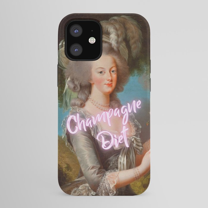 Champagne Diet' Marie Antoinette  iPhone Case