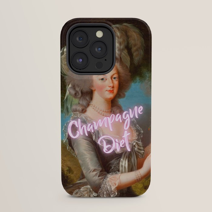Champagne Diet' Marie Antoinette  iPhone Case