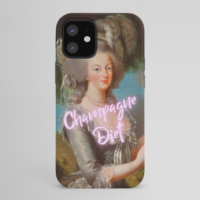 Champagne Diet' Marie Antoinette  iPhone Case