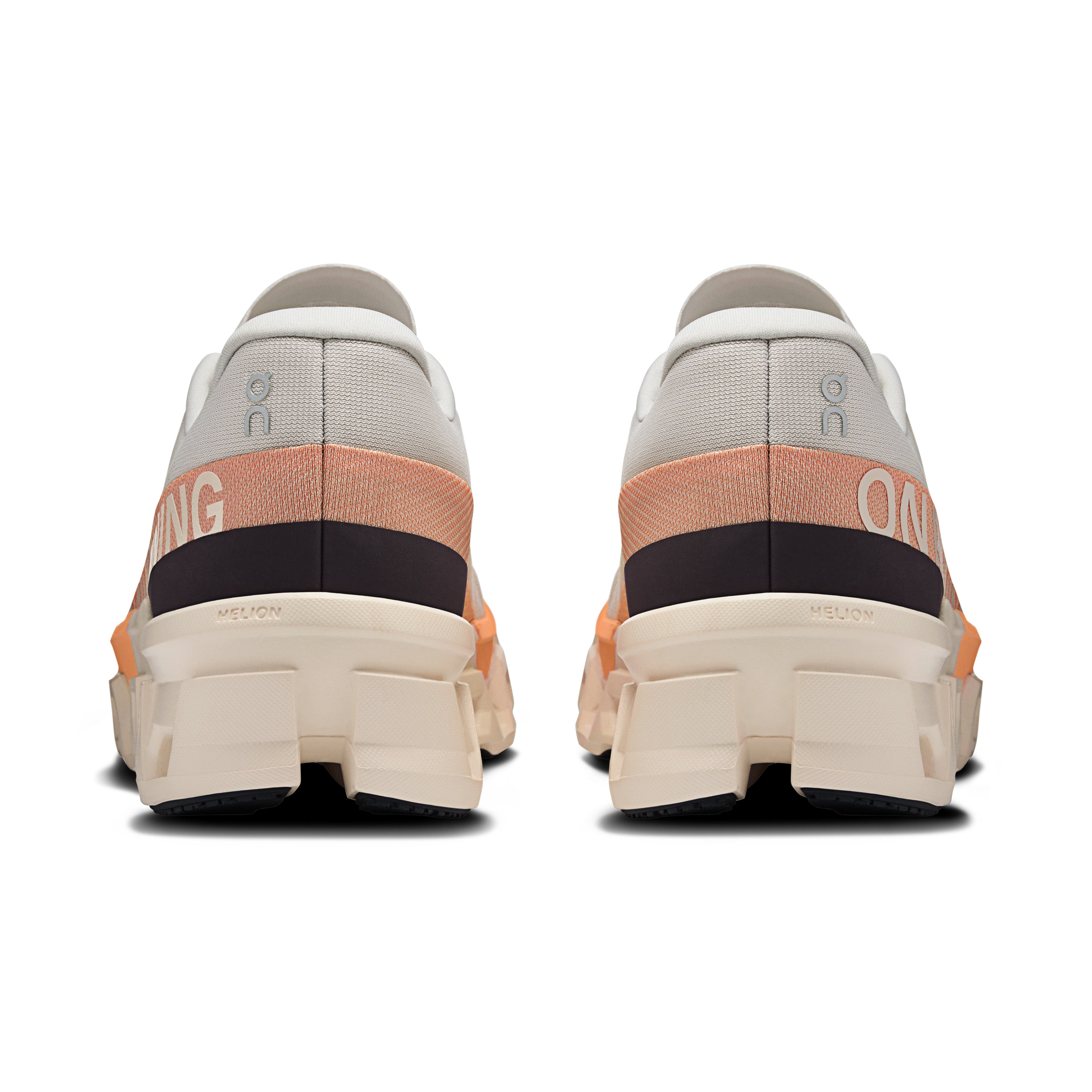 On Running Men's Cloudmonster 2 Shoes - Glacier / Tangerine