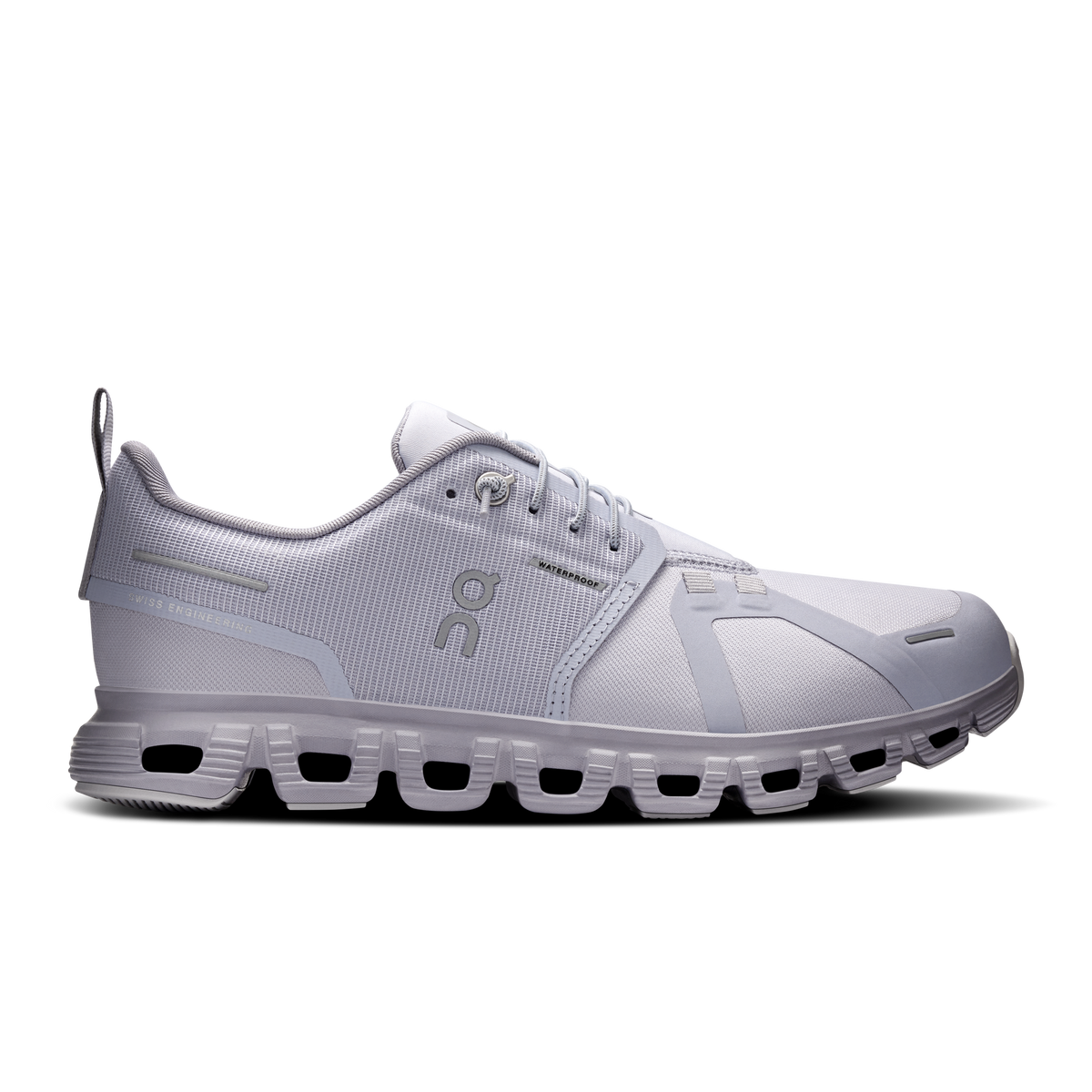 On Running Women's Cloud 6 Waterproof Shoes - Nimbus / Lilac