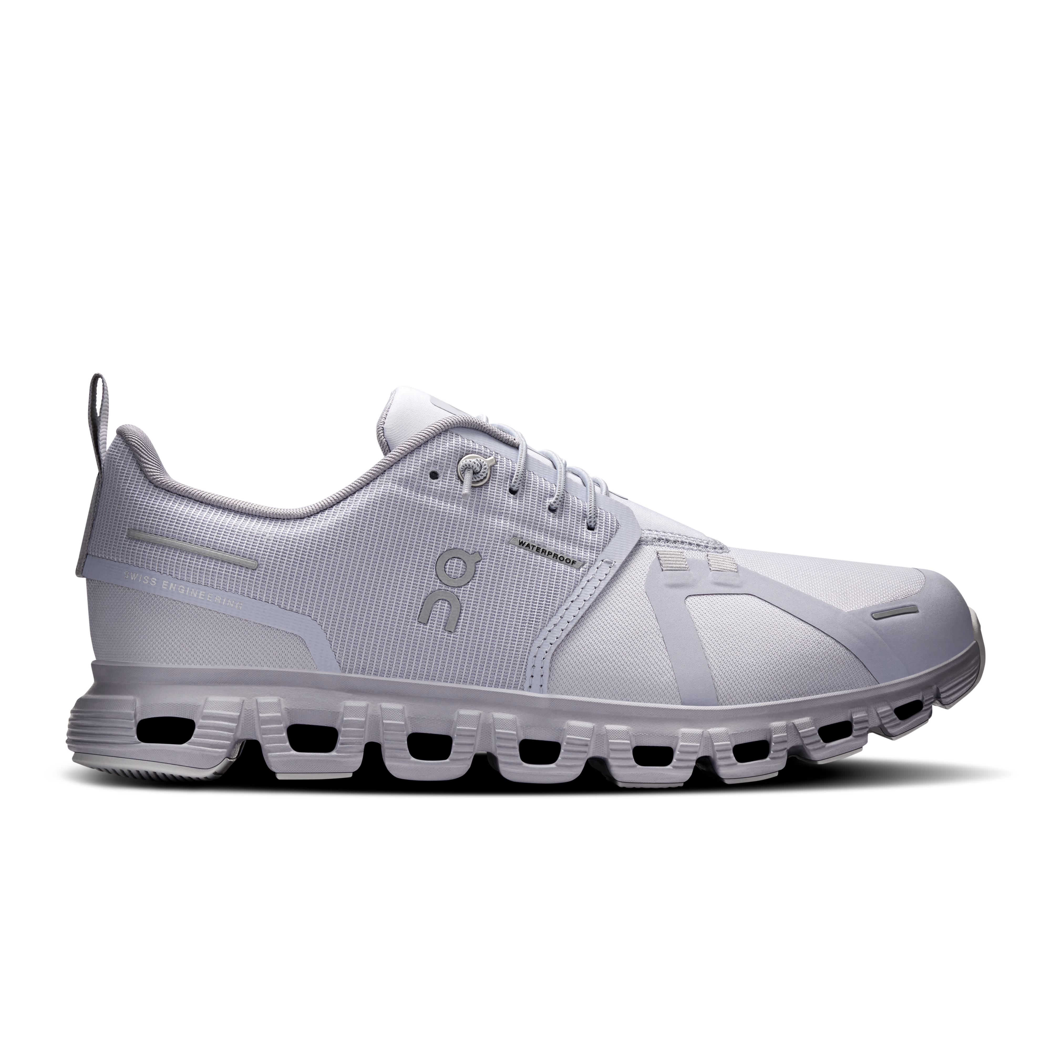 On Running Women's Cloud 6 Waterproof Shoes - Nimbus / Lilac