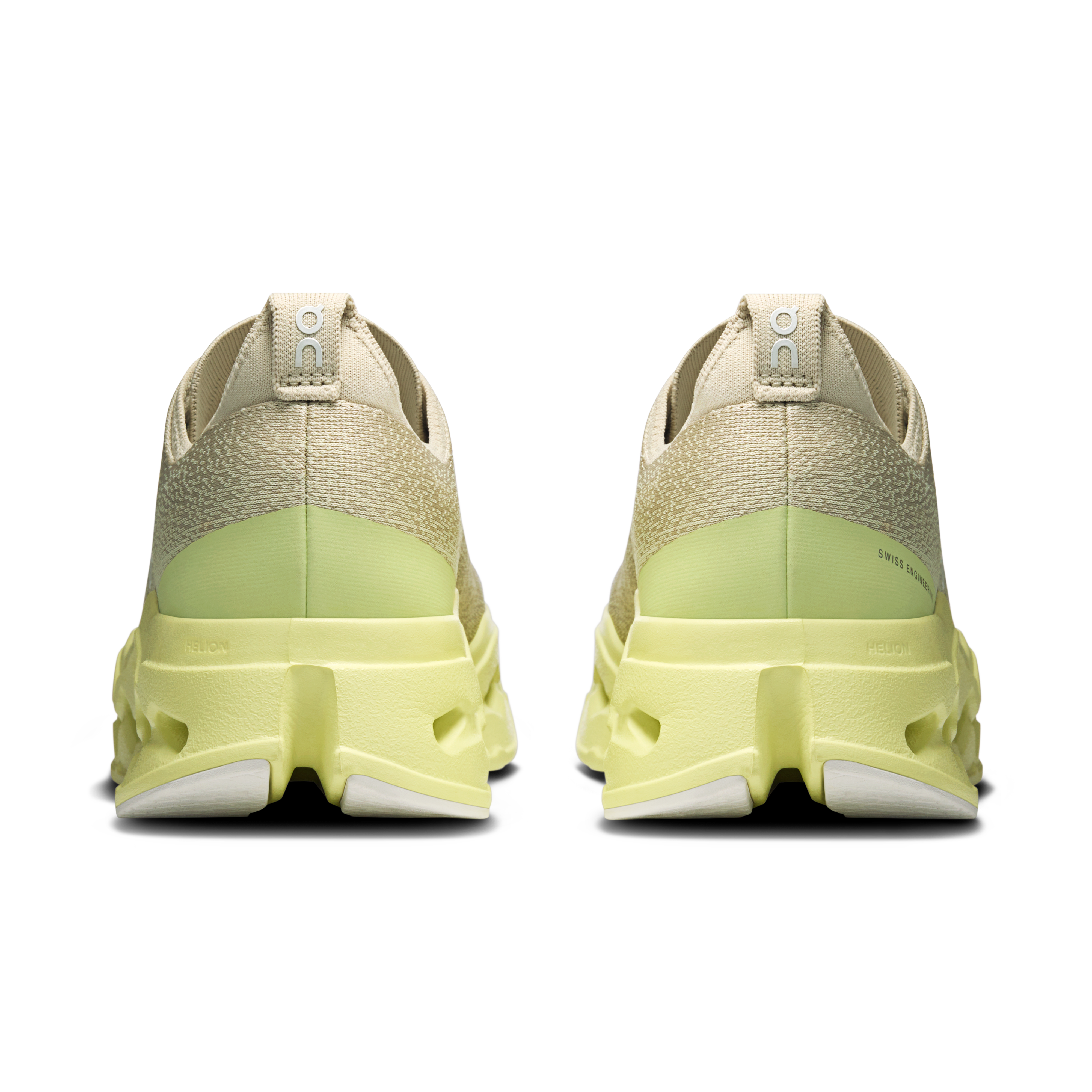 On Running Men's Cloudsurfer Max Shoes - Pelican / Limelight