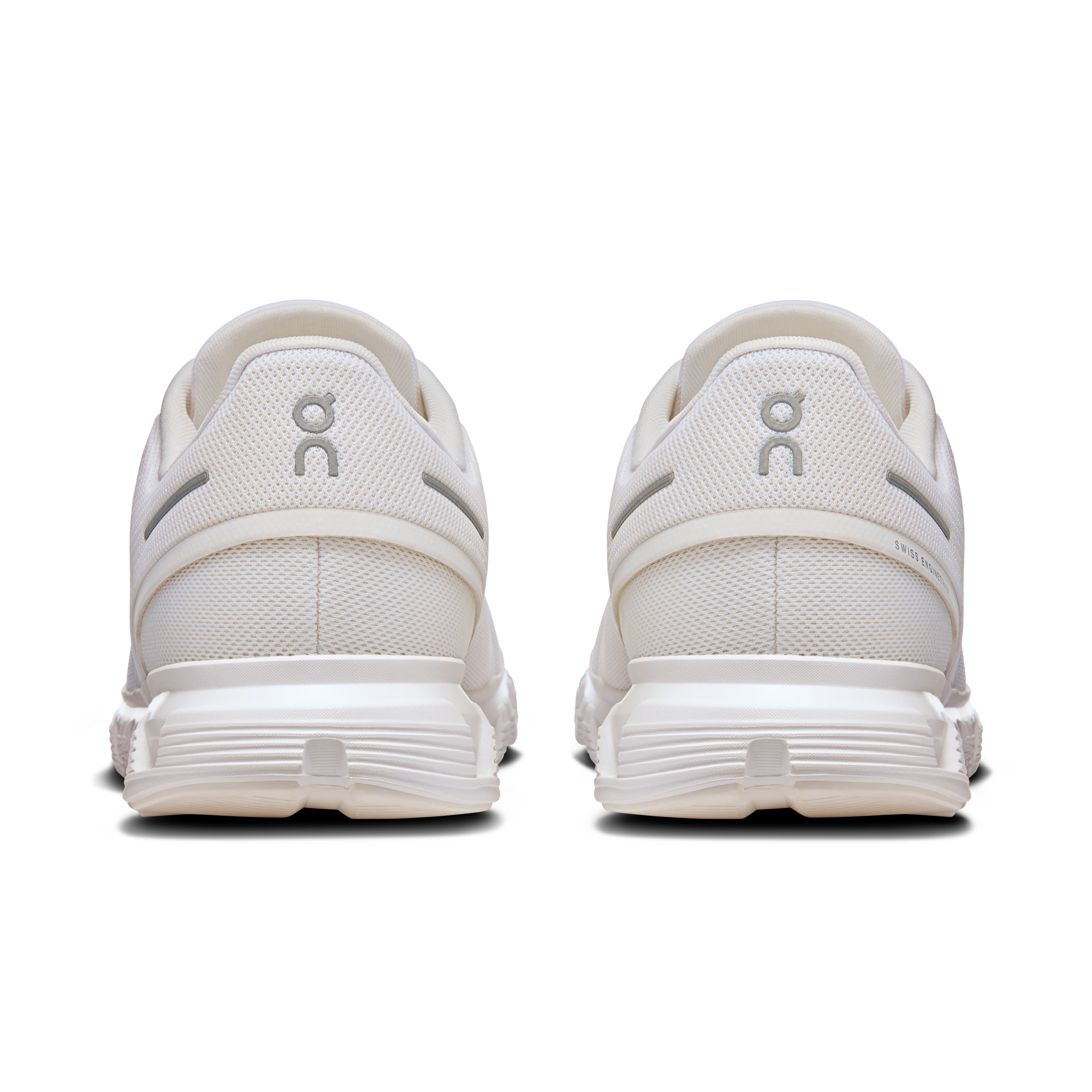 On Running Men's Cloud 6 Wide Shoes - White / White