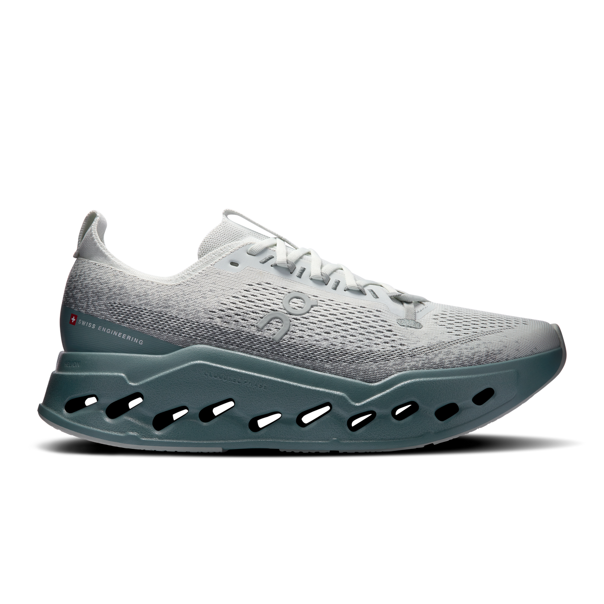 On Running Men's Cloudsurfer Max Shoes - Iceberg / Olive