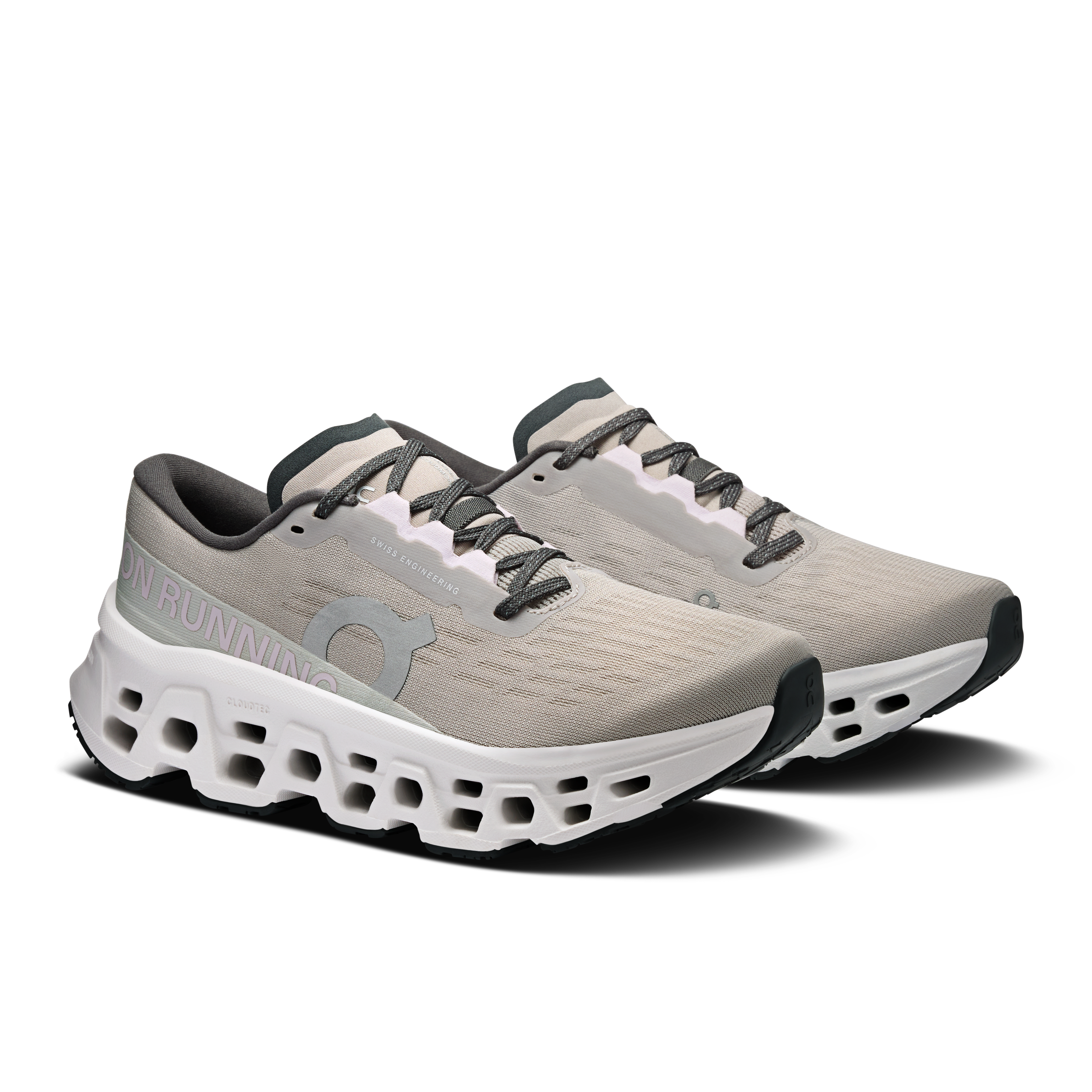 On Running Women's Cloudmonster 3 Shoes - Truffle / Ivory