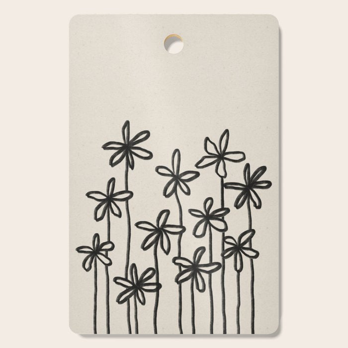 A Field Of Flowers Cutting Board